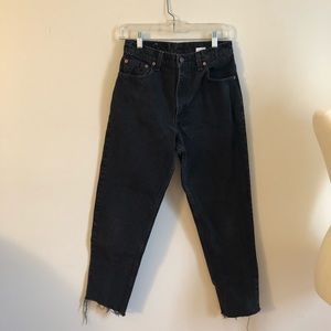 VINTAGE RAW HEM LEVIS